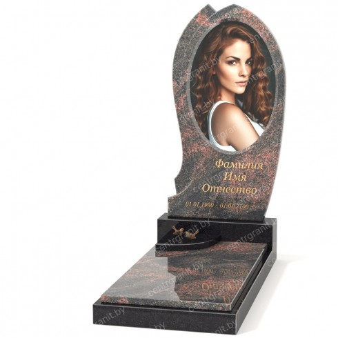 Памятник со стеклом СС-1