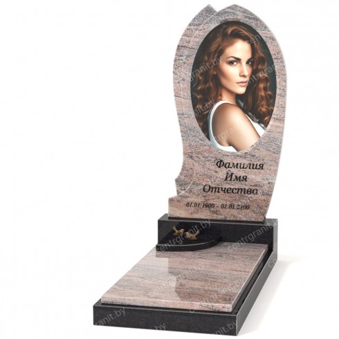 Памятник со стеклом СС-1