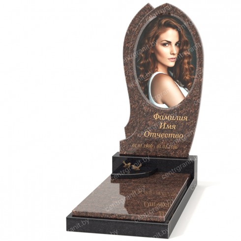 Памятник со стеклом СС-1