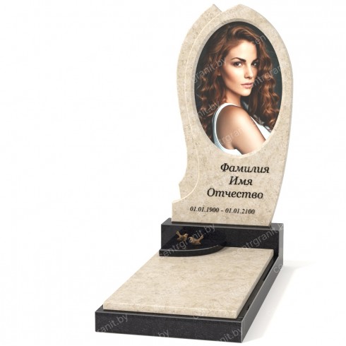 Памятник со стеклом СС-1