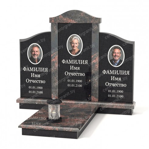 Тройной памятник Т-6