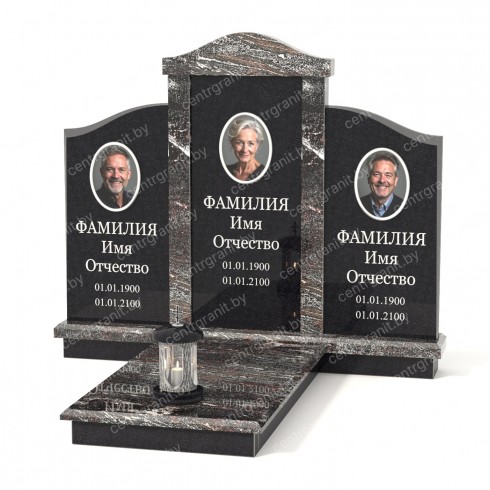 Тройной памятник Т-6