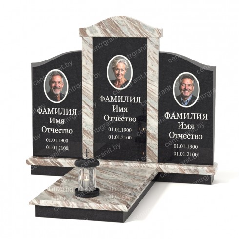 Тройной памятник Т-6