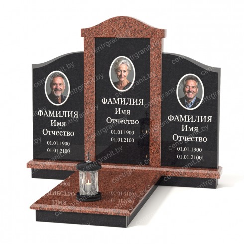 Тройной памятник Т-6