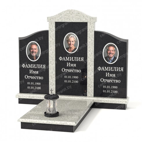 Тройной памятник Т-6