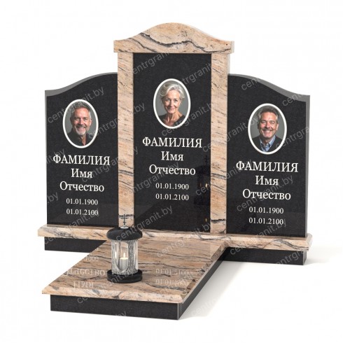 Тройной памятник Т-6