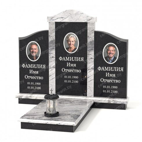 Тройной памятник Т-6